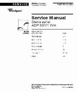 Whirlpool Dishwasher ADP 9311 WH-page_pdf